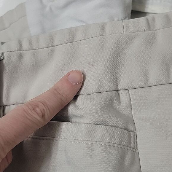 Express Women's Gray Columnist cropped pants size 2 office career business - Picture 10 of 10